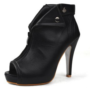 Fashion Stars Style Sex Lady's High-heeled Shoes Large Base Platform Dress Shoes