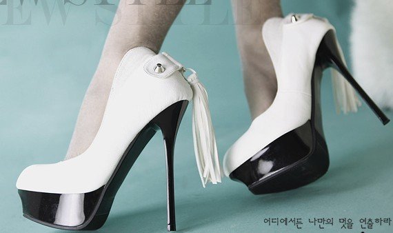 Fringe PU Leather Platform Stiletto High Round Toe Pumps Women Dress Heel Shoes