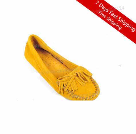 Tassels Cute Cusp Lady's Slip-On Casual Distinctive Dress Loafers
