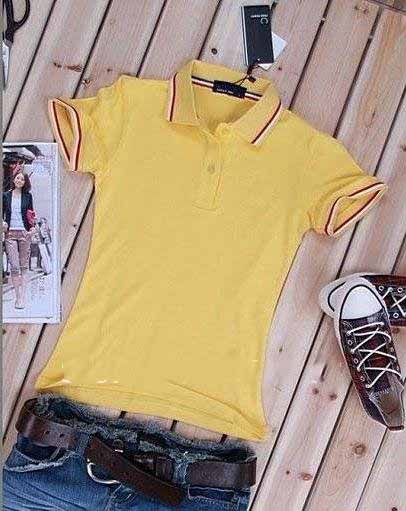 Short Sleeve Casual Design Unique Yellow Color Men's Shirts