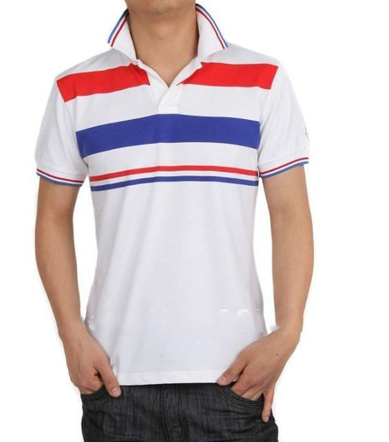 Durable Casual Style Short Sleeve White Color Design Men's Shirts