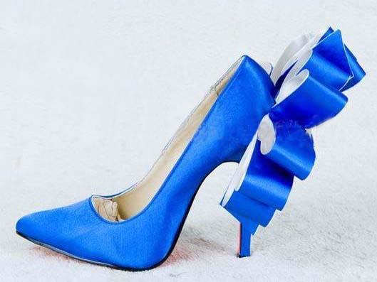 Beautiful Women Dress Fashion High Heel Shoes