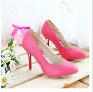 Women's Dress PU High Heeled Shoes