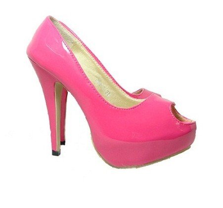 Fashion Sex High Heel Platform Women's Dress Shoes Fish Head Lady's