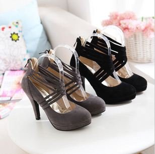 Free Shipping High Heeled Newest Designer Lady High-top Fashion Zipper Bridal Shoes