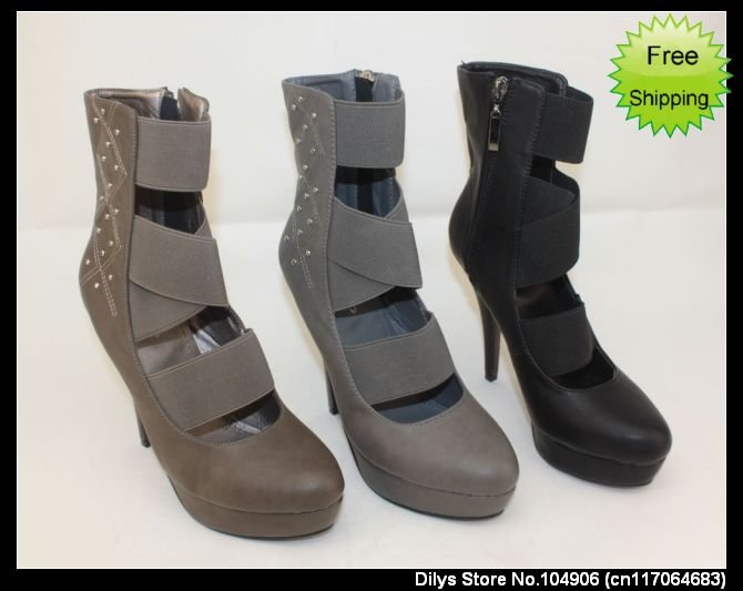 Brand Top Florida Boots Platform Shoes Ankle Belt Boots Ankle