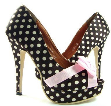 Sex Fashion High Heel Platform Bow Women's Dress Lady's Dress Shoes
