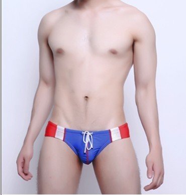 Hot Sell 100% Polyester 5 Colors Men's Sexy Swim Briefs Underwear