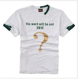 100% Cotton V-Neck White Short Sleeves Men's T-Shirts