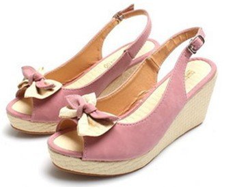 Ladylike Fashionable Women Platform Wedge Shoes