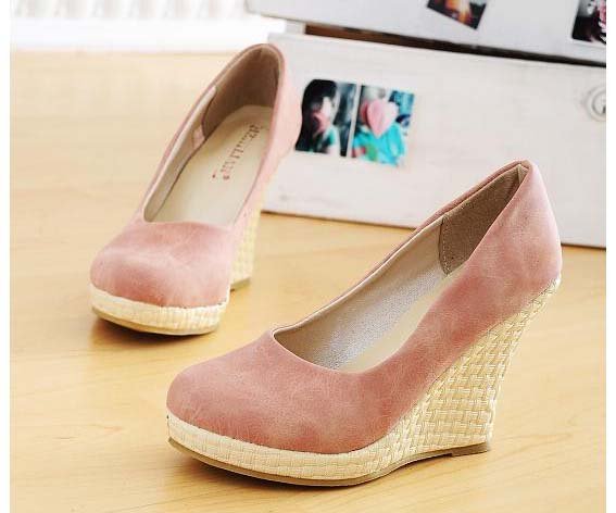 Hot Sales Multi-Colors Lady High Heel Wedge Shoes