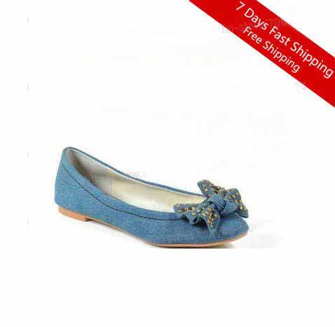 Rivets Platform Bowknot Ladylike Fashion Loafers