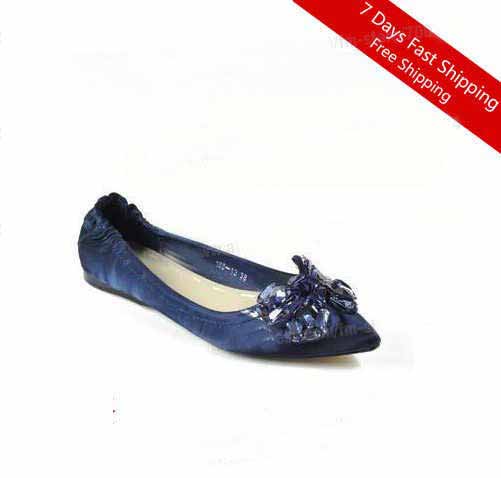 New Arrival Cute Cusp Stretch Design Loafers