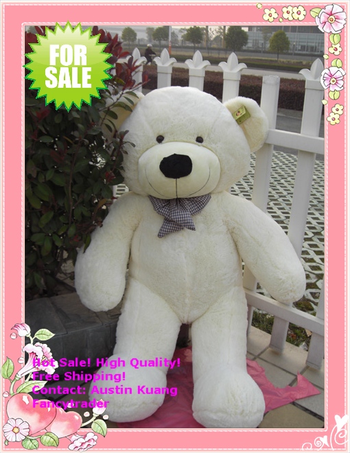 White Teddy Bear Valentine Gift Stuffed & Plush Animal