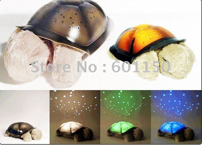 Turtle With Night Lamp Cotton Padding Stuffed & Plush Animal