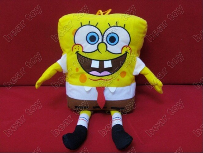 Yellow Sponge Bob Pillow Stuffed & Plush Animal
