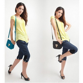 Vintage Genuine Leather Messager Fashion Candy Color Satchels New Arrivals Ladies Bags