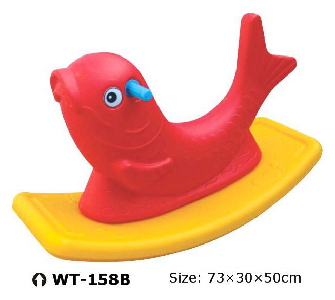 Plastic Rocking Horse Fashion Plastic Ride On Toys With CE Certificate