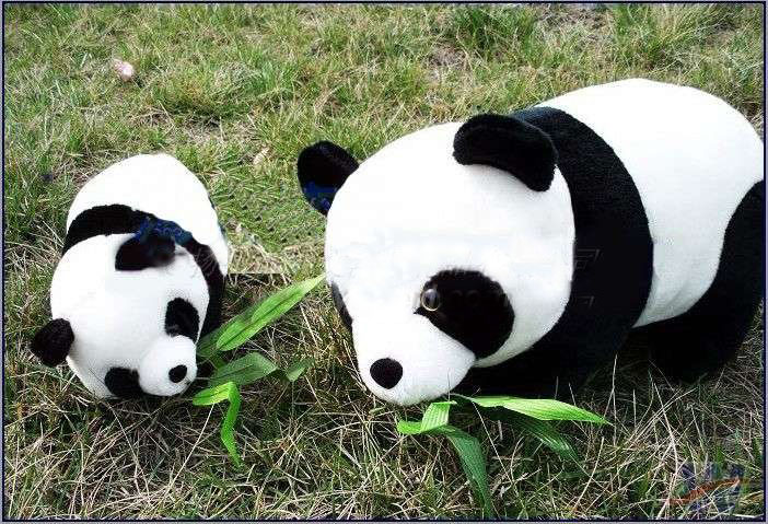 Soft Stuffed Plush Panda Big Round Animal Toy