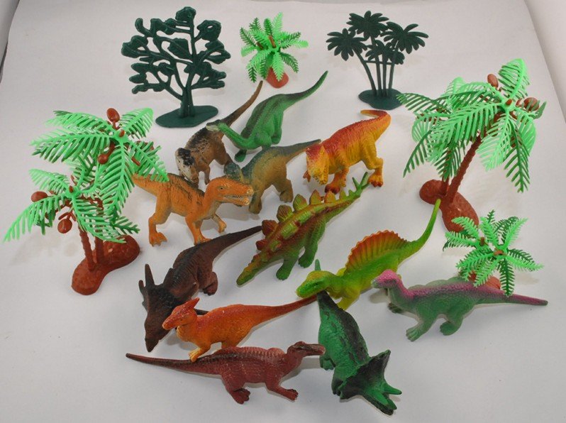 Simulation Plastic Style Dinosaur Model  Decoration Toy