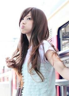 Brown Wave Long Straight Free Style Synthetic Hair Costume Wigs