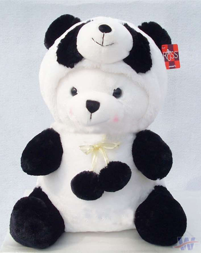 Comfortable Designer Soft Stuffed Plush Panda Style Toys