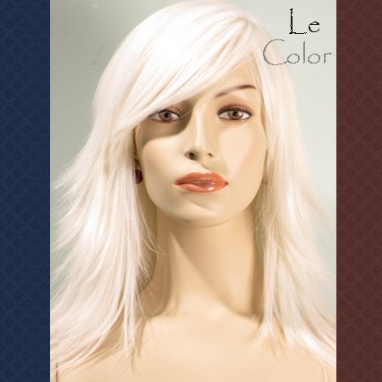 Hand Tied Style Long Synthetic Light Blonde Full Lace Wigs