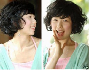 Women's Short Wave Dark Brown Full Lace Wigs