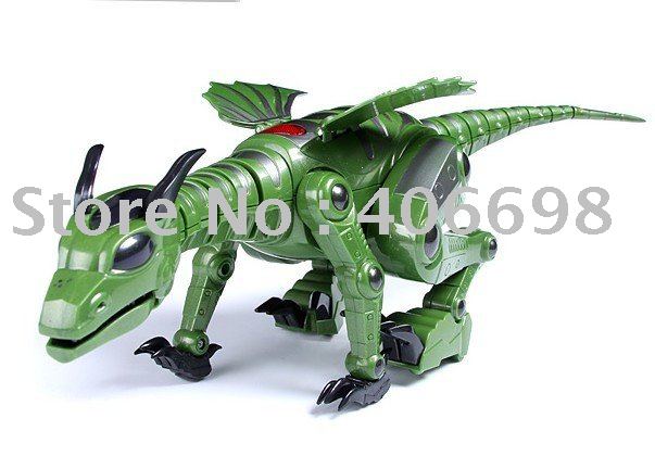 New Design Remote Control Electric with Music Dinosaur Robot Toy
