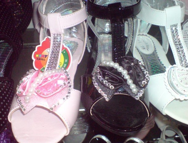 Vogue Leather Sandals Baby Girl Comfortable