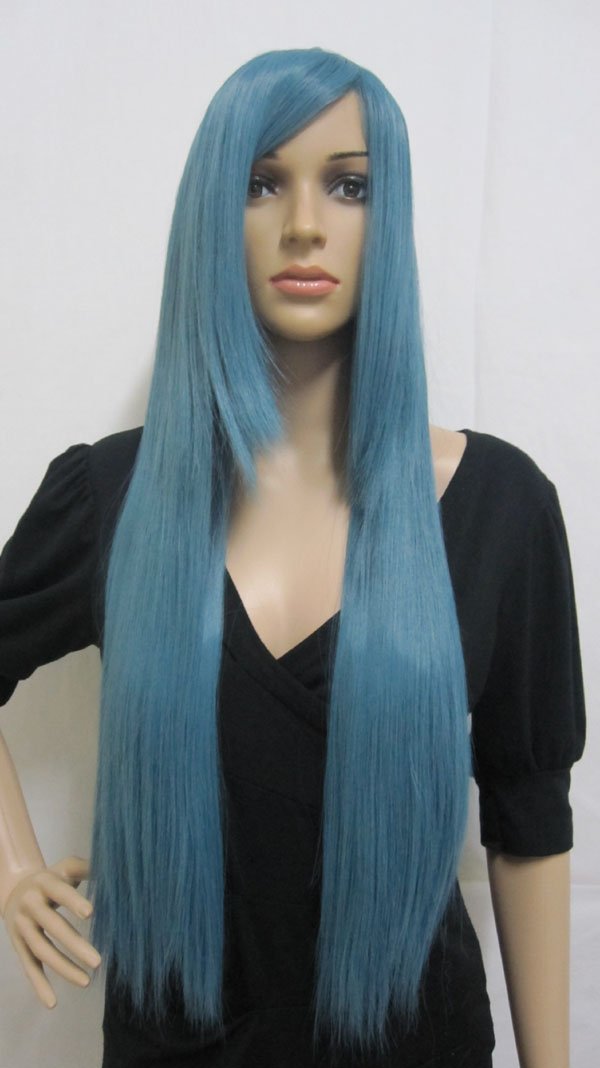 Long Straight Stylish Color Synthetic Hair Costume Wigs