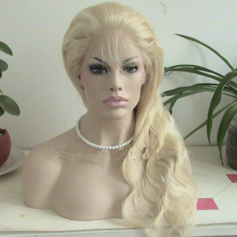20 Inches Body Wave Hair Anti-Detangle Full Lace Wigs