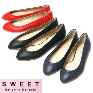 Genuine Leather Flat Bottom Slip-on Women's Casual Shoes
