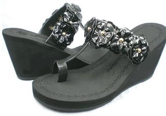 Beautiful Women Slippers Womens High Heel Shoes Summer Beach Sandals
