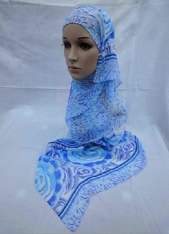 Fashion Chiffon Muslim Headscarf Arabia Long Scarf Mix Corlors Islamic Hijab