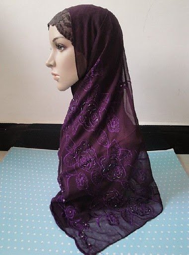 Style Muslim Headscarf Mix Colors Arabia Hijab
