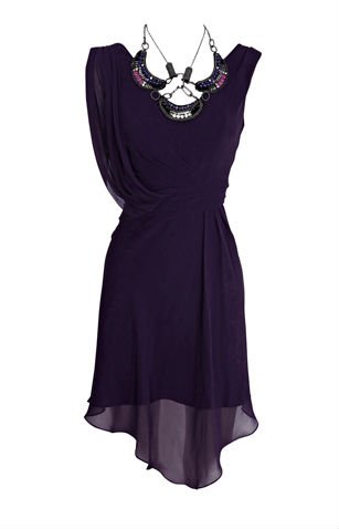 Fashion Beaded Necklace Women's Dress