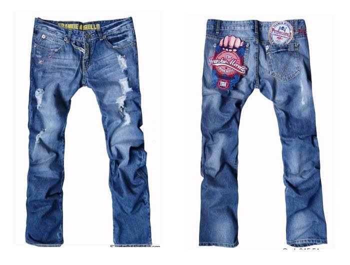 Men's Breathable Multi-sizes Casual Jeans