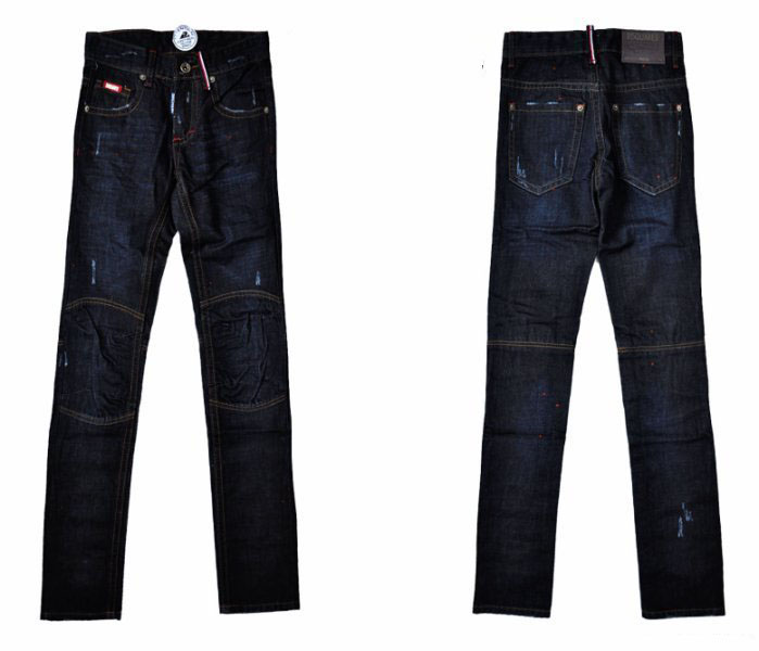 Men's Straight Leisure Style Bottom Width Jeans