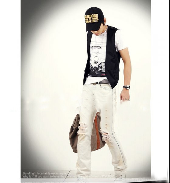 High Quality Fashionable Design V-neck Small Ma3 Jia3