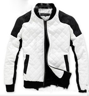 Romantic Collar Genuine Leather Outwear Style Men's Jackets