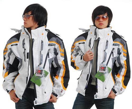 White & Yellow Outwear Style Wear Resistant Men's Sweatshirts