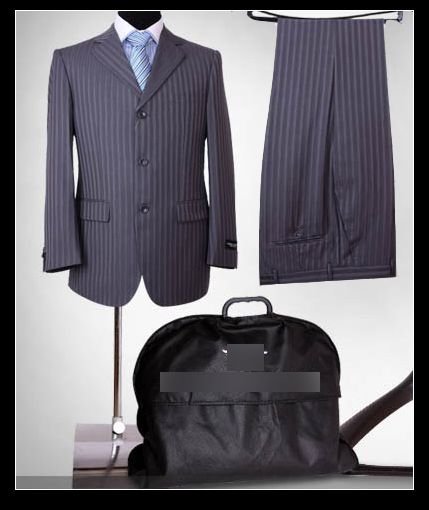 100% Wool Material Stripe Pattern Personalized Casual Men's Suits
