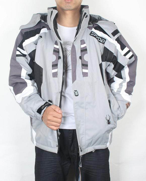 100% Polyester Gray Color Waterproof Design Men's Sweatshirts