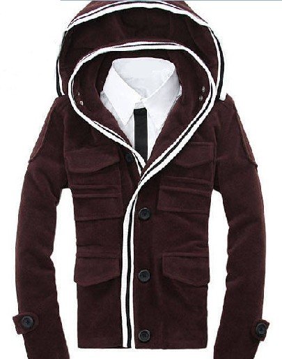 New High Quality Woolen Different Style Quick Dry Men's Leisure Jacket