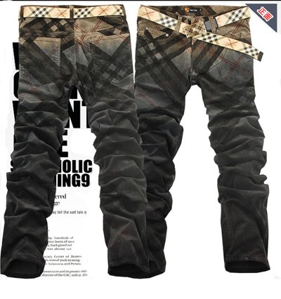 Fashionable Name Brand High Quality Men's Jeans Size 28-36