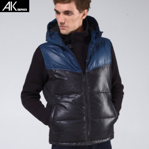 Ducks'Down Cold-Proof Vest With hood Fine Quality