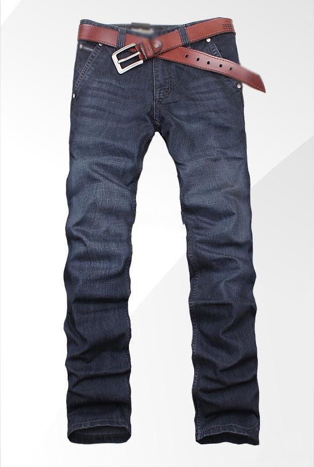 Fashion Cool Men's Washed Embroidered Casure Jeans