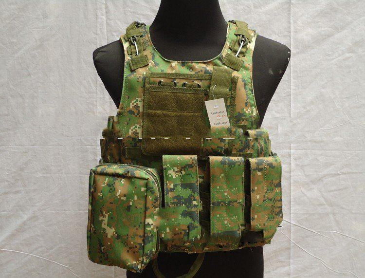 Tactical Outdoor Jungle Digital Color Wear Resistant Vest
