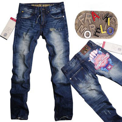 Cheap HeChongJi Name Brand 100% High Quality Men's Jeans Size 28-36